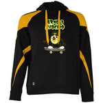 229546 Athletic Colorblock Fleece Hoodie