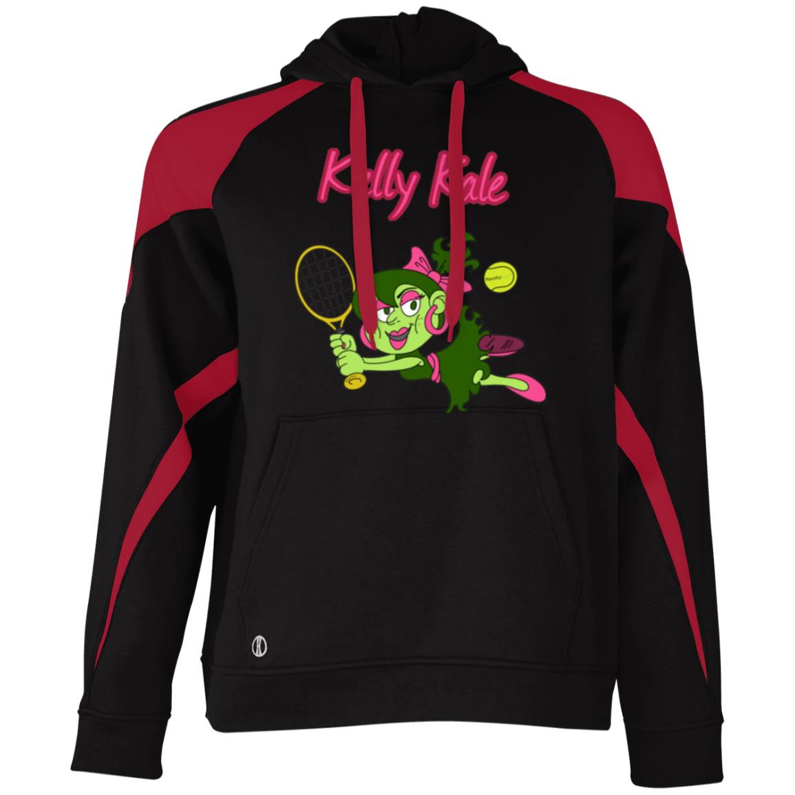 229546 Athletic Colorblock Fleece Hoodie