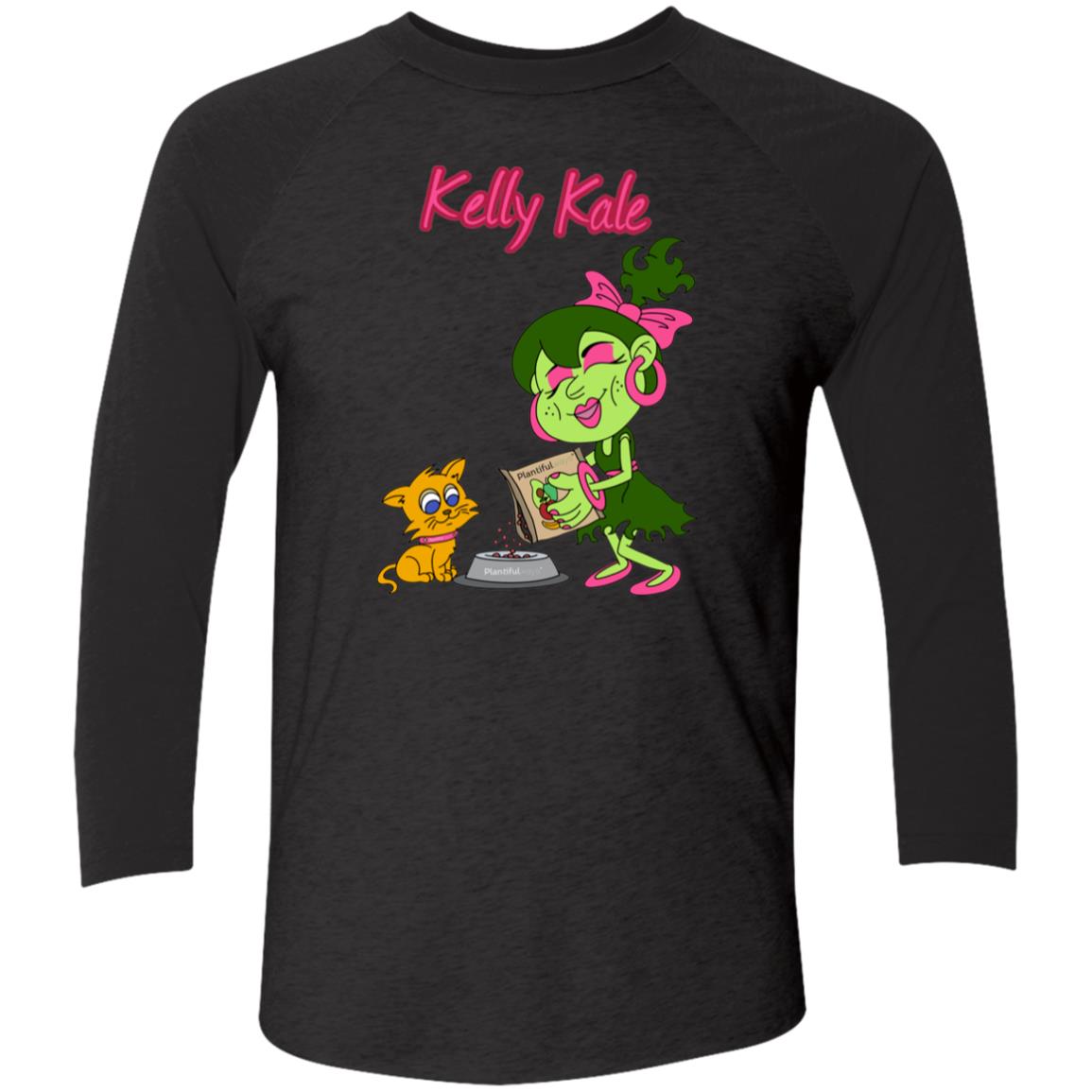 NL6051 Tri-Blend 3/4 Sleeve Raglan T-Shirt