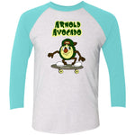 NL6051 Tri-Blend 3/4 Sleeve Raglan T-Shirt