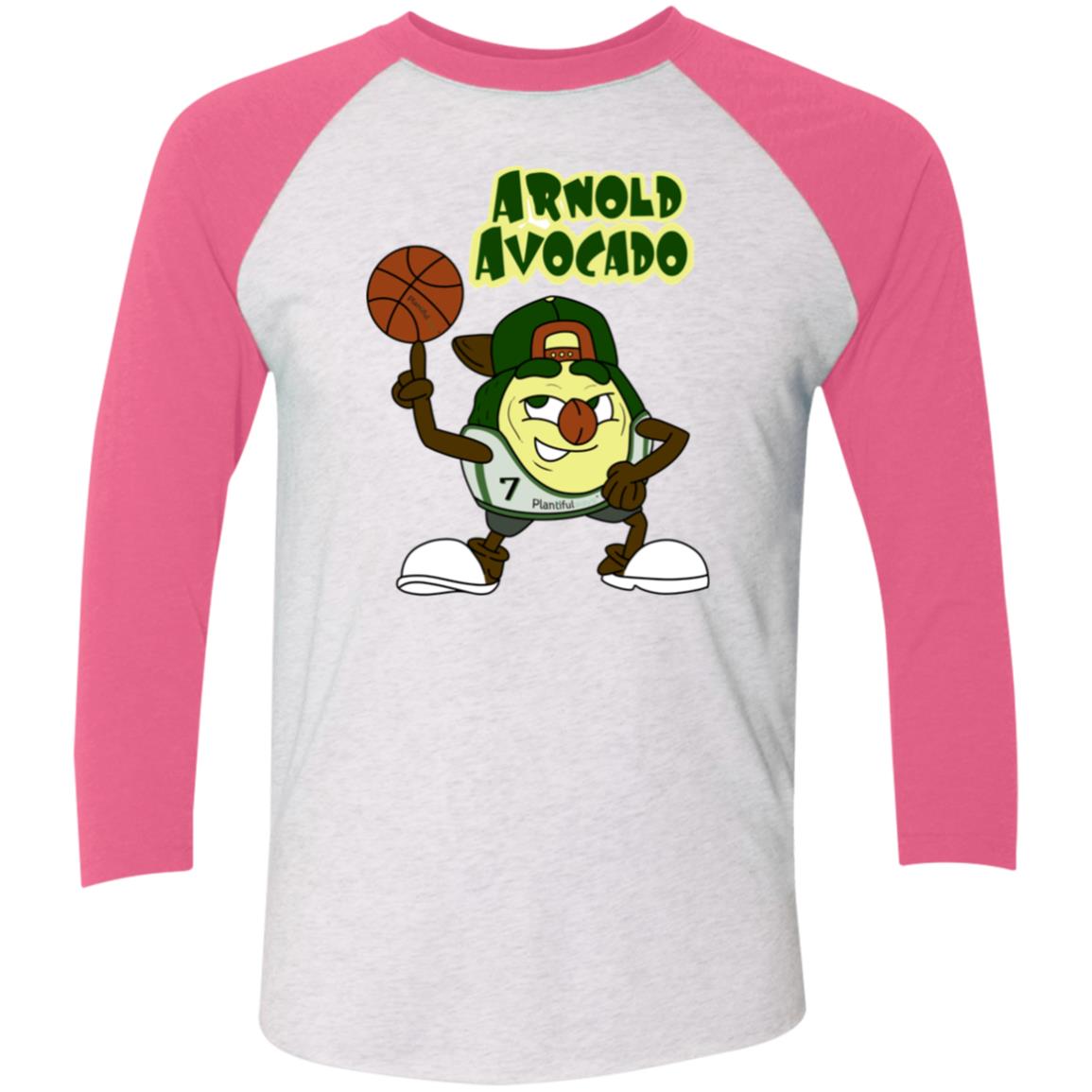 NL6051 Tri-Blend 3/4 Sleeve Raglan T-Shirt