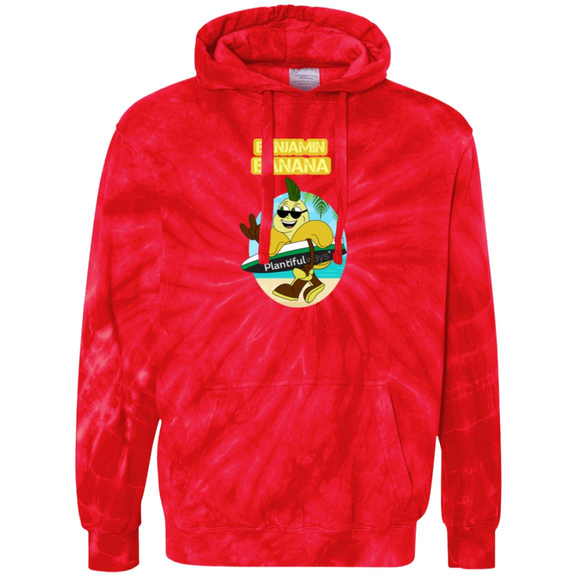 CD877 Unisex Tie-Dyed Pullover Hoodie