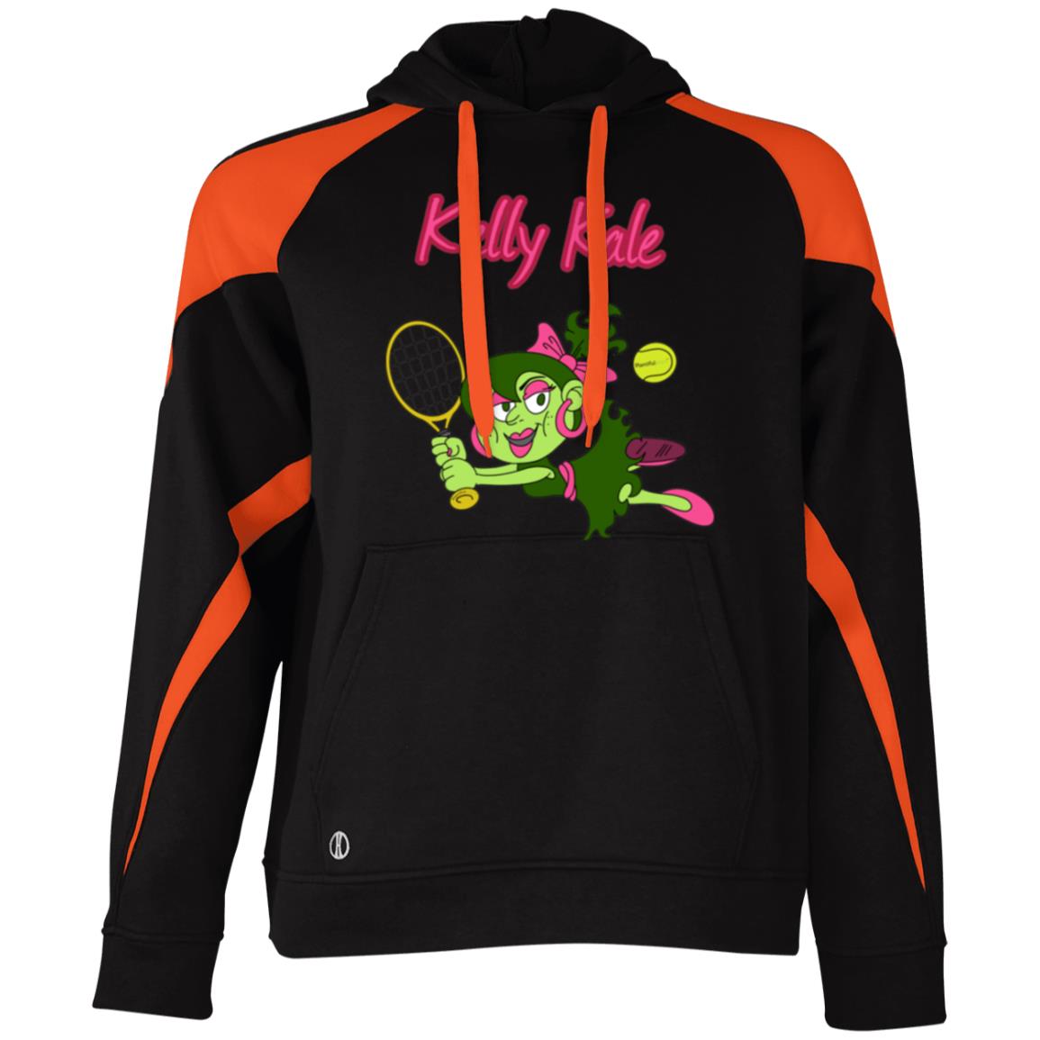 229546 Athletic Colorblock Fleece Hoodie