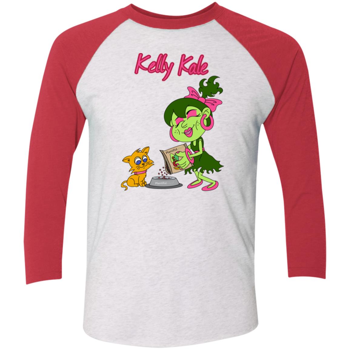 NL6051 Tri-Blend 3/4 Sleeve Raglan T-Shirt