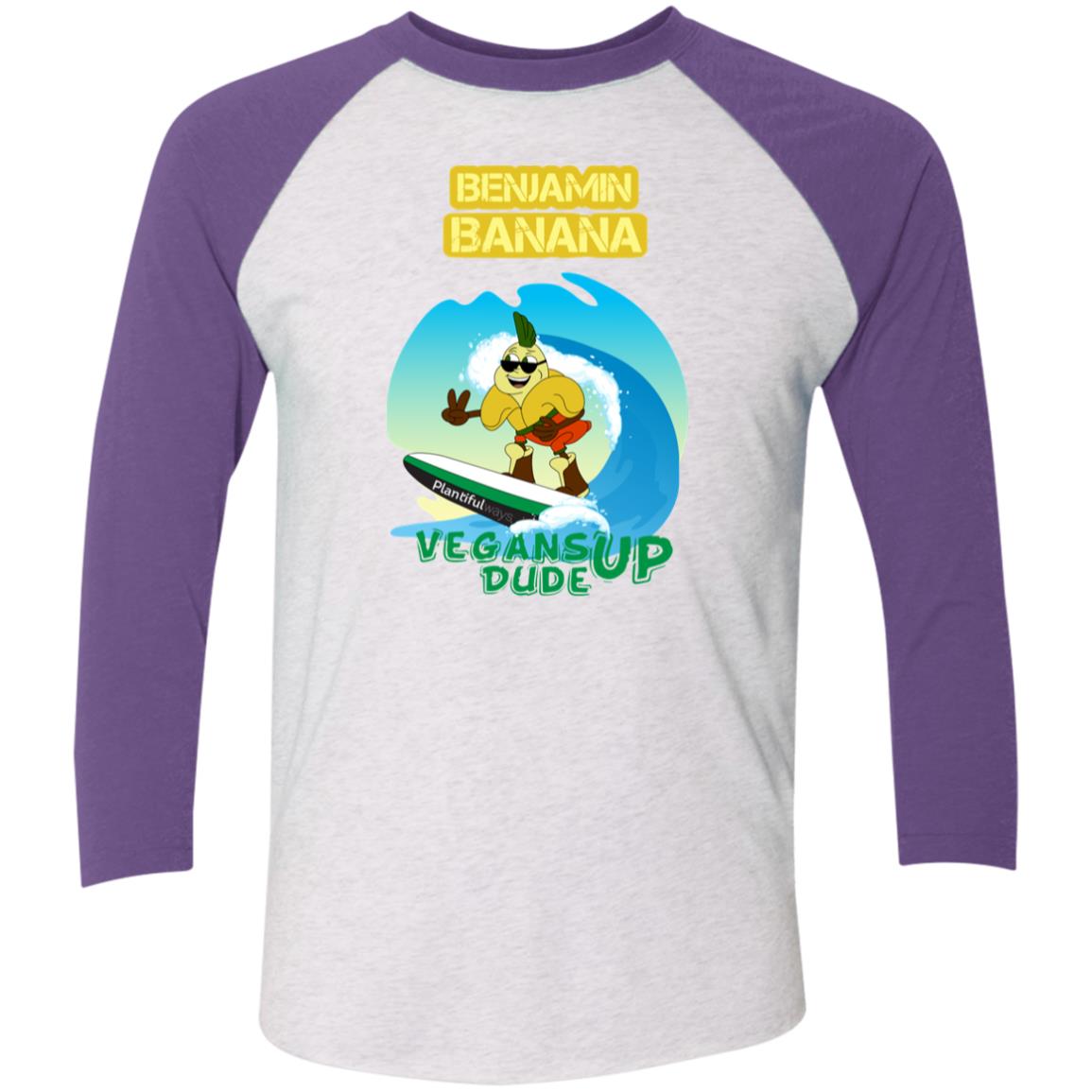 NL6051 Tri-Blend 3/4 Sleeve Raglan T-Shirt