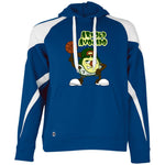 229546 Athletic Colorblock Fleece Hoodie