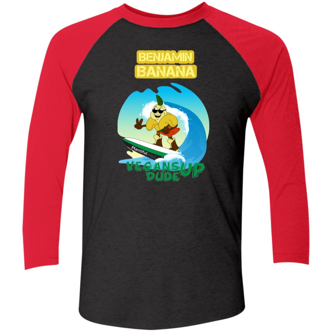 NL6051 Tri-Blend 3/4 Sleeve Raglan T-Shirt