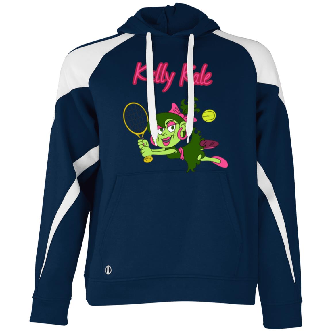 229546 Athletic Colorblock Fleece Hoodie