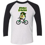 NL6051 Tri-Blend 3/4 Sleeve Raglan T-Shirt