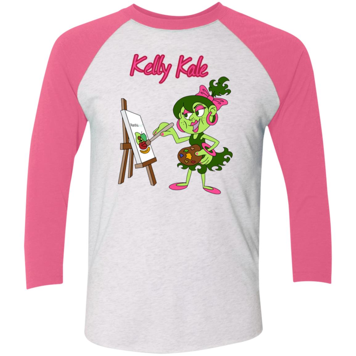 NL6051 Tri-Blend 3/4 Sleeve Raglan T-Shirt