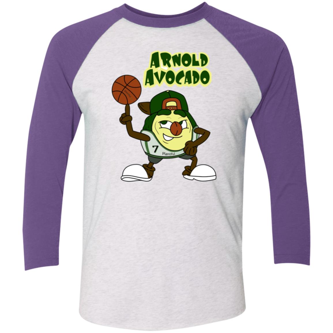 NL6051 Tri-Blend 3/4 Sleeve Raglan T-Shirt