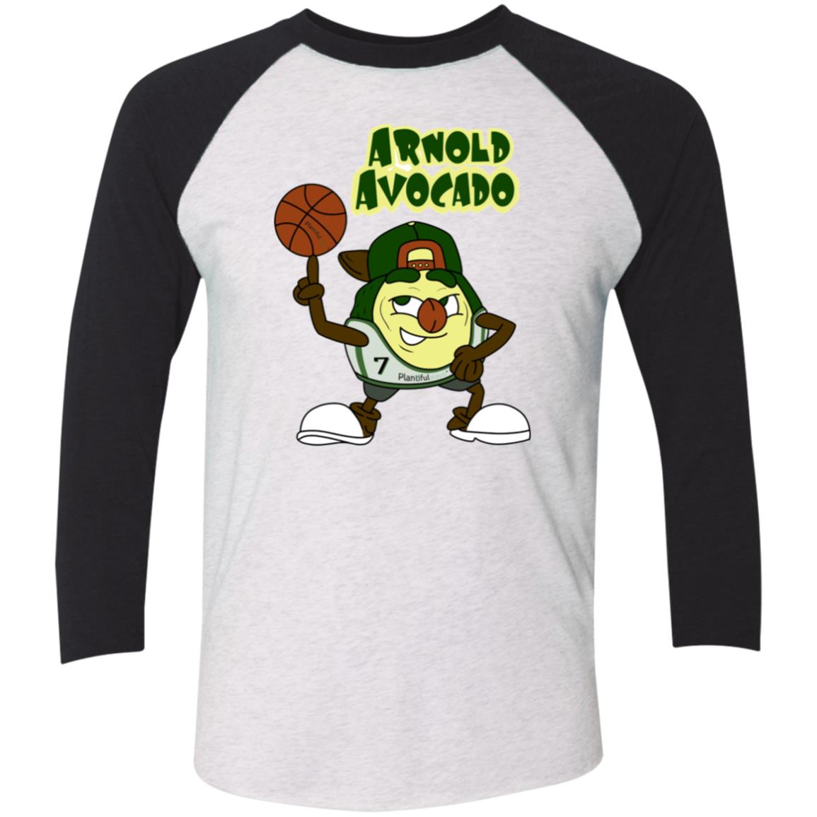NL6051 Tri-Blend 3/4 Sleeve Raglan T-Shirt
