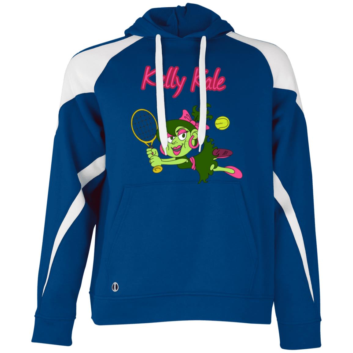 229546 Athletic Colorblock Fleece Hoodie