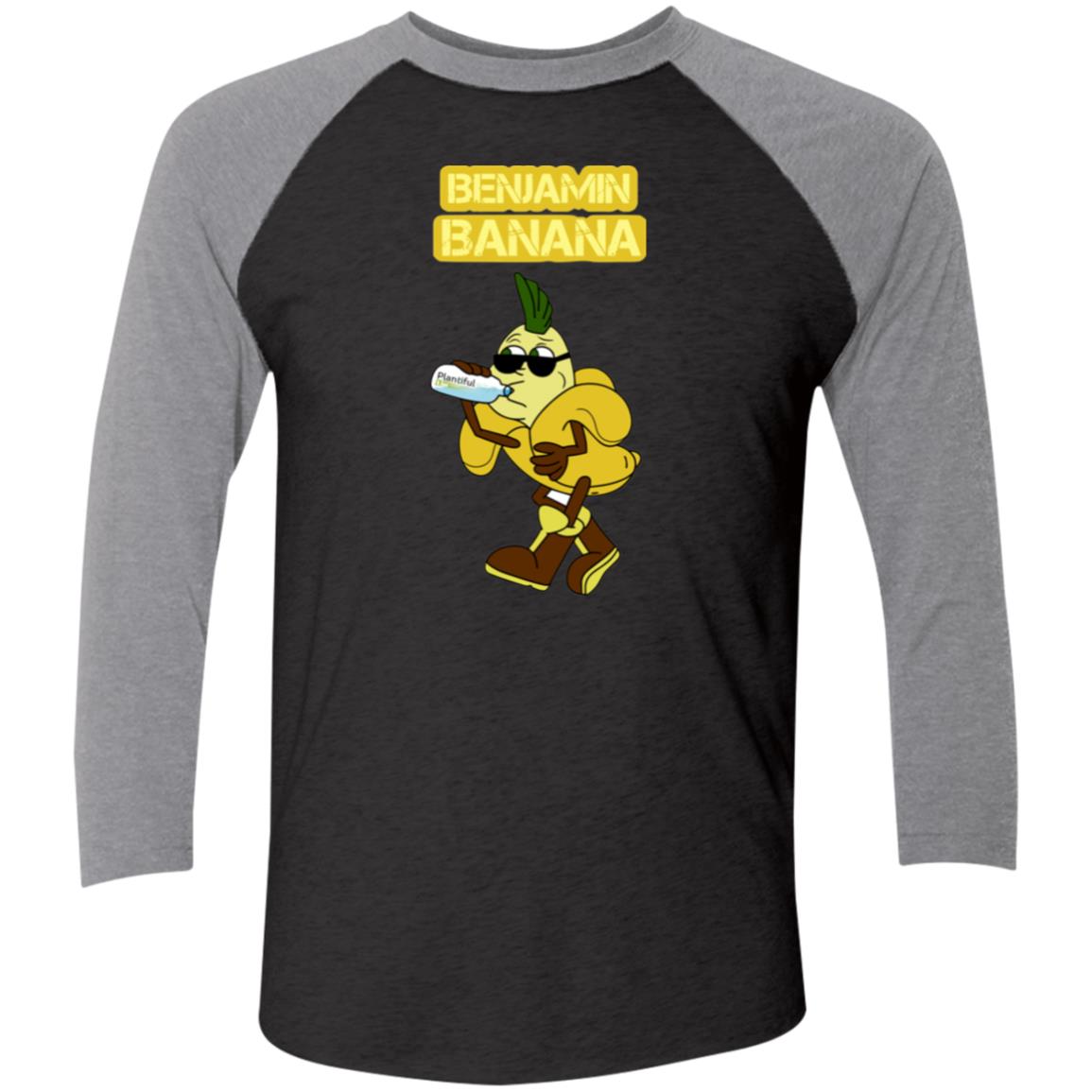 NL6051 Tri-Blend 3/4 Sleeve Raglan T-Shirt