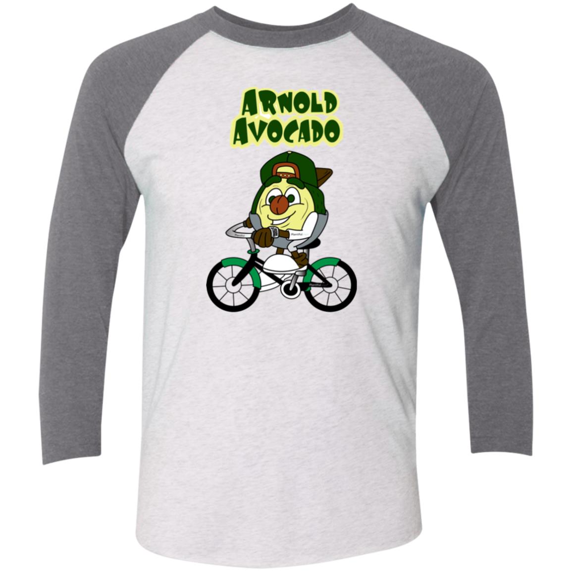 NL6051 Tri-Blend 3/4 Sleeve Raglan T-Shirt