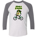 NL6051 Tri-Blend 3/4 Sleeve Raglan T-Shirt