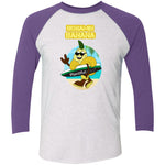 NL6051 Tri-Blend 3/4 Sleeve Raglan T-Shirt