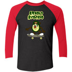 NL6051 Tri-Blend 3/4 Sleeve Raglan T-Shirt