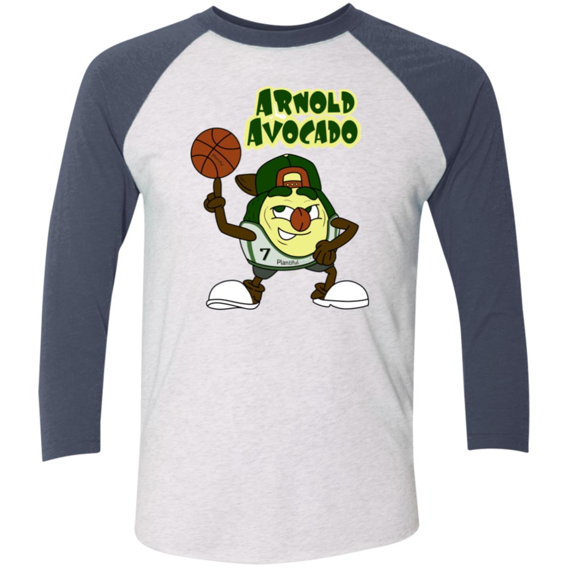 NL6051 Tri-Blend 3/4 Sleeve Raglan T-Shirt
