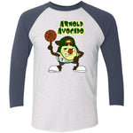 NL6051 Tri-Blend 3/4 Sleeve Raglan T-Shirt