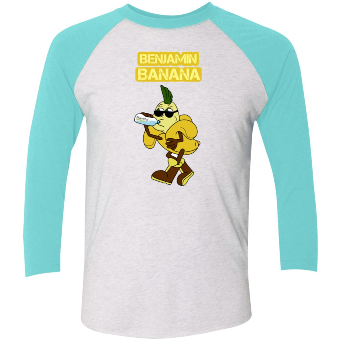 NL6051 Tri-Blend 3/4 Sleeve Raglan T-Shirt