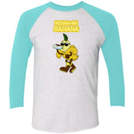 NL6051 Tri-Blend 3/4 Sleeve Raglan T-Shirt