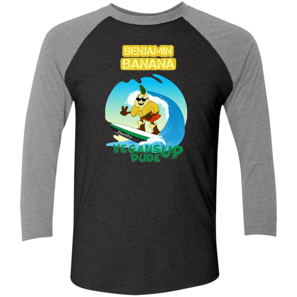 NL6051 Tri-Blend 3/4 Sleeve Raglan T-Shirt