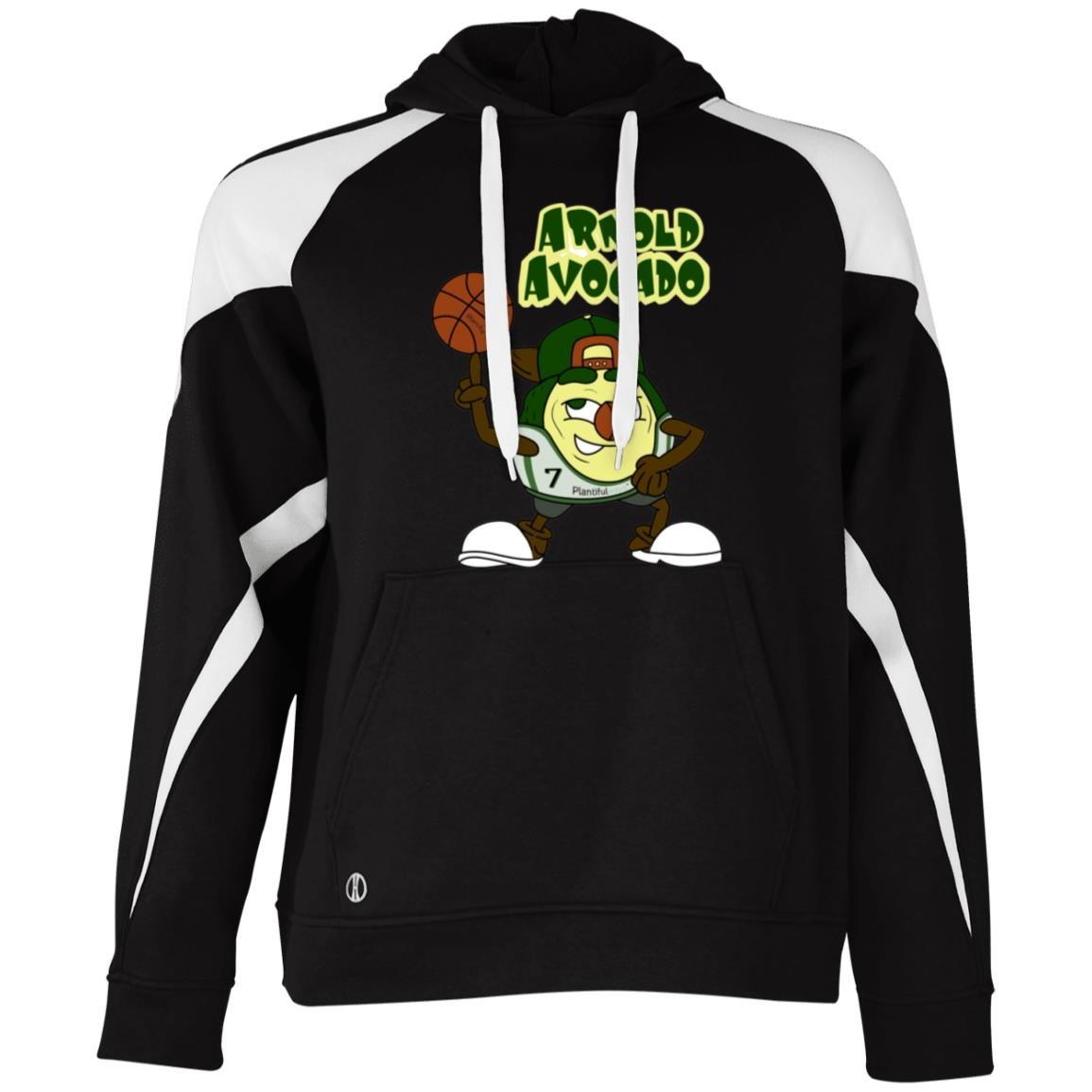229546 Athletic Colorblock Fleece Hoodie