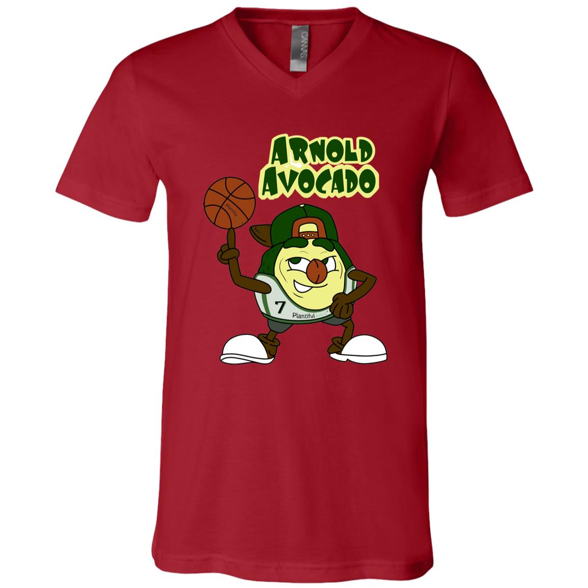 3005 Unisex Jersey SS V-Neck T-Shirt