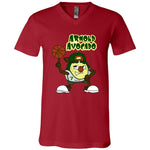 3005 Unisex Jersey SS V-Neck T-Shirt