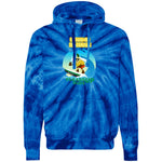 CD877 Unisex Tie-Dyed Pullover Hoodie