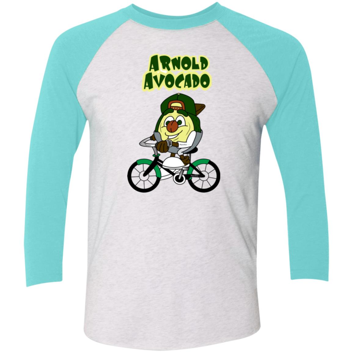 NL6051 Tri-Blend 3/4 Sleeve Raglan T-Shirt