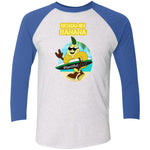 NL6051 Tri-Blend 3/4 Sleeve Raglan T-Shirt