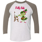NL6051 Tri-Blend 3/4 Sleeve Raglan T-Shirt