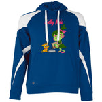 229546 Athletic Colorblock Fleece Hoodie