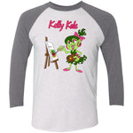 NL6051 Tri-Blend 3/4 Sleeve Raglan T-Shirt