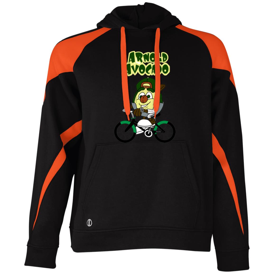229546 Athletic Colorblock Fleece Hoodie