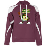 229546 Athletic Colorblock Fleece Hoodie