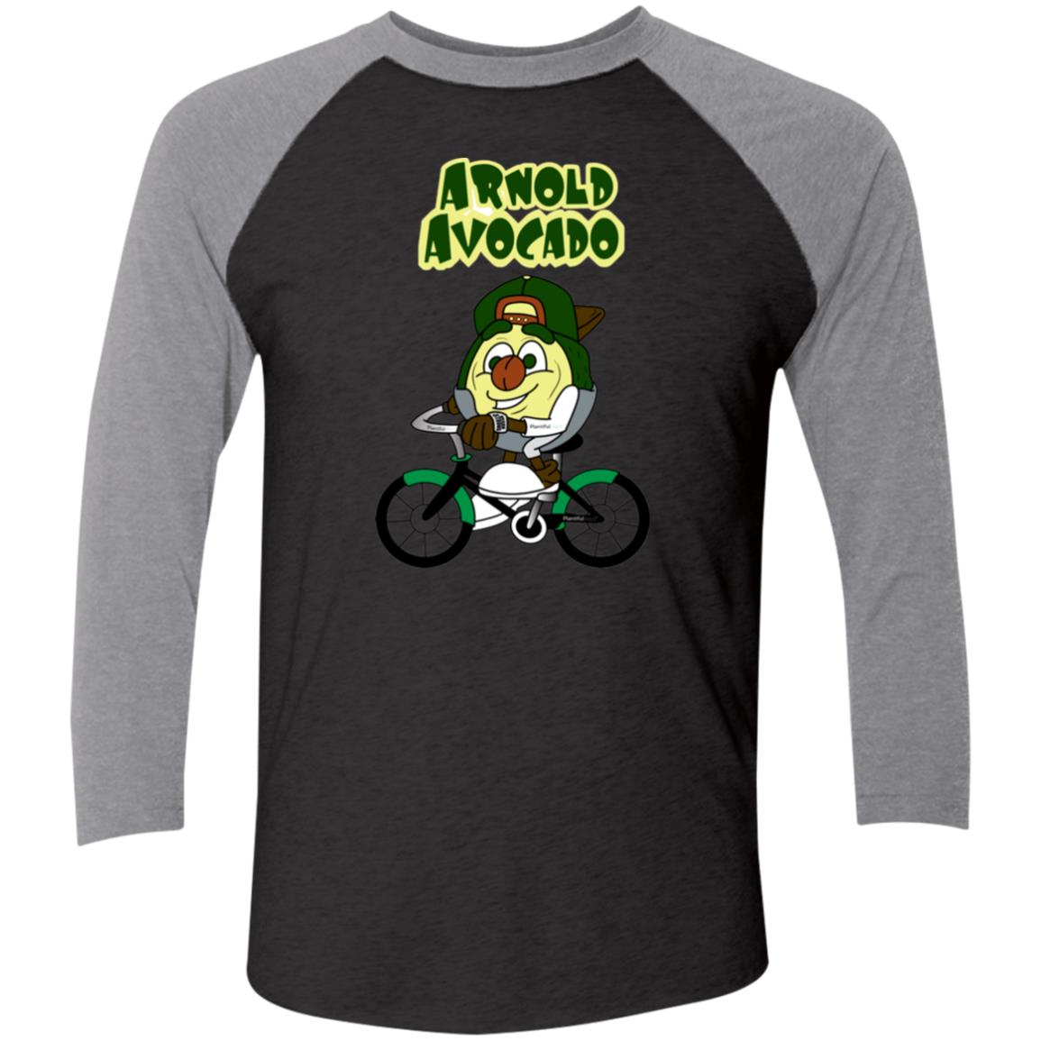 NL6051 Tri-Blend 3/4 Sleeve Raglan T-Shirt