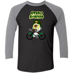 NL6051 Tri-Blend 3/4 Sleeve Raglan T-Shirt