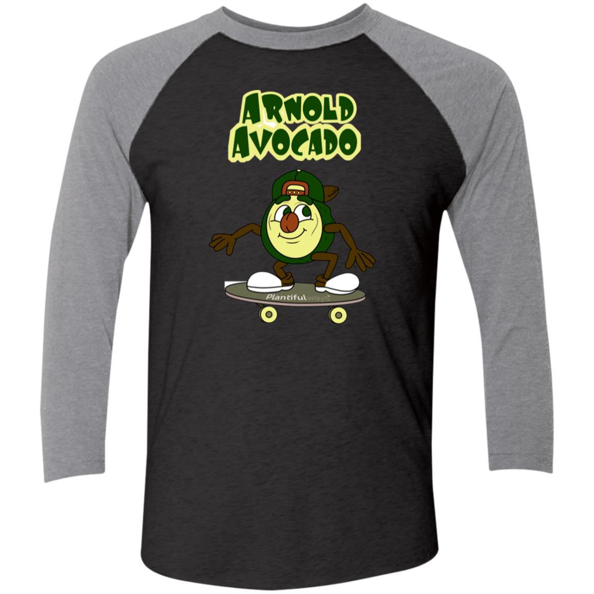 NL6051 Tri-Blend 3/4 Sleeve Raglan T-Shirt