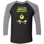 NL6051 Tri-Blend 3/4 Sleeve Raglan T-Shirt