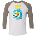 NL6051 Tri-Blend 3/4 Sleeve Raglan T-Shirt