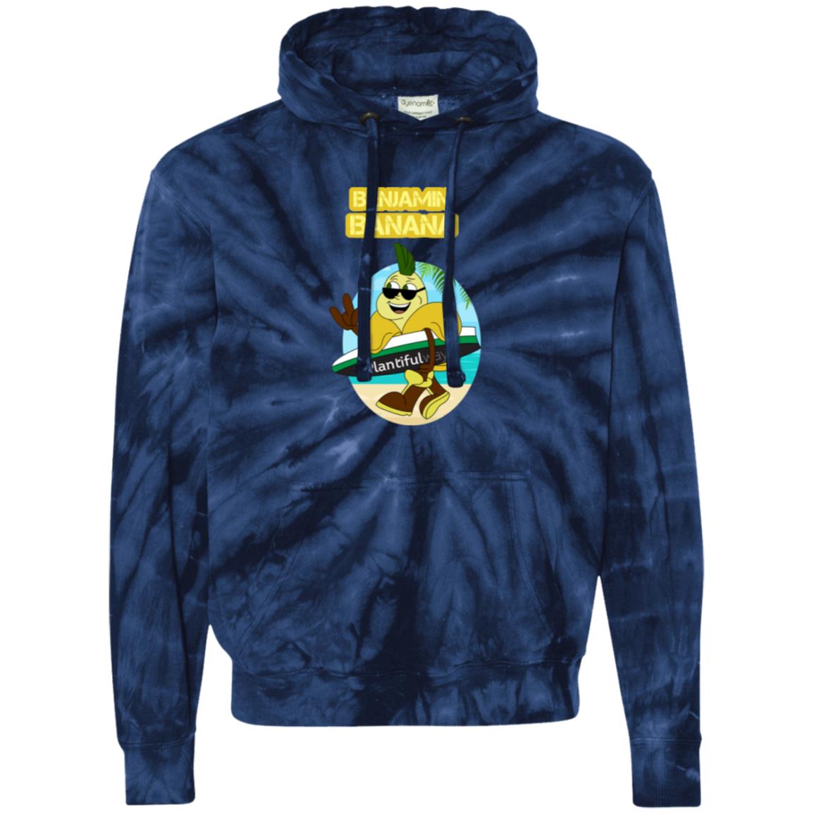 CD877 Unisex Tie-Dyed Pullover Hoodie