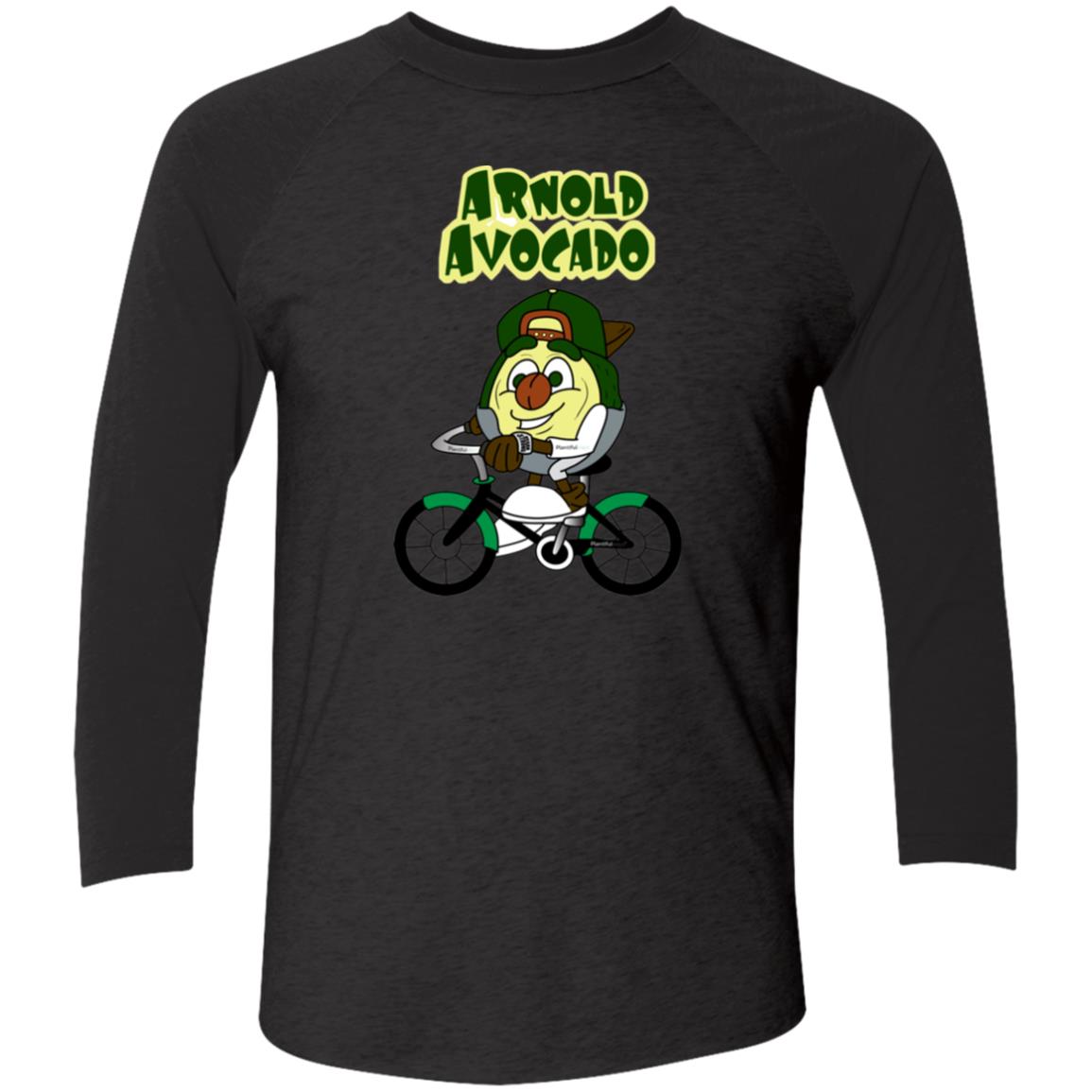 NL6051 Tri-Blend 3/4 Sleeve Raglan T-Shirt