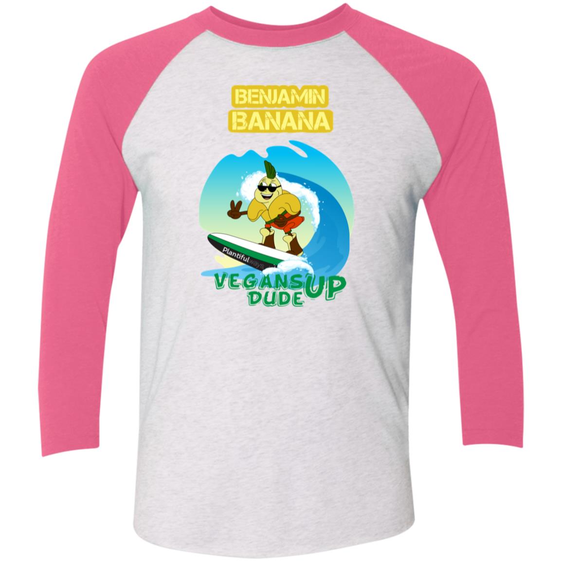 NL6051 Tri-Blend 3/4 Sleeve Raglan T-Shirt