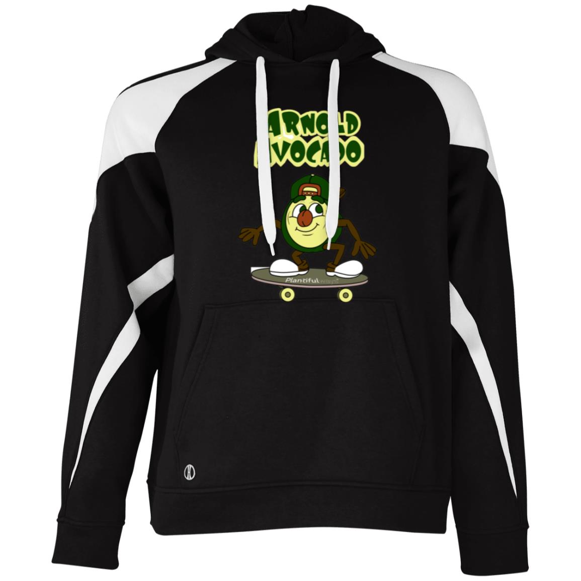 229546 Athletic Colorblock Fleece Hoodie