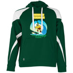 229546 Athletic Colorblock Fleece Hoodie