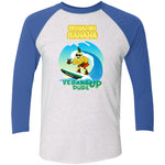 NL6051 Tri-Blend 3/4 Sleeve Raglan T-Shirt