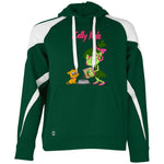 229546 Athletic Colorblock Fleece Hoodie